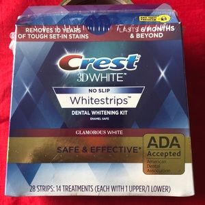 Crest 3D Whitestrips Glamorous White 28 strips